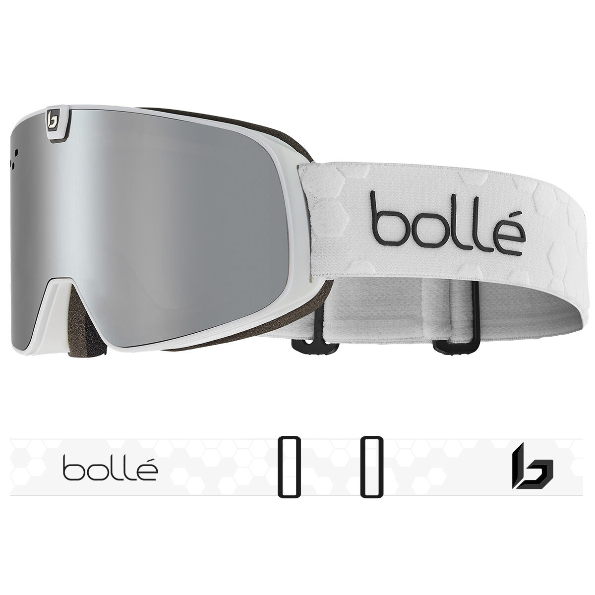 NEVADA NEO, White Matte-Black Chrome Cat 3 & Light Vermillon Blue Cat 1, hi-res image number null